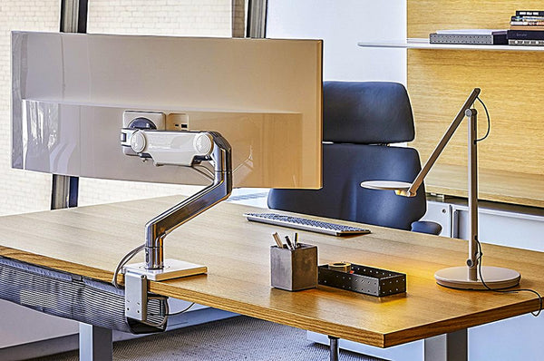 Accessories | Desk Monitor Arm | Steel-Aluminum, Bracket - Gazor Group