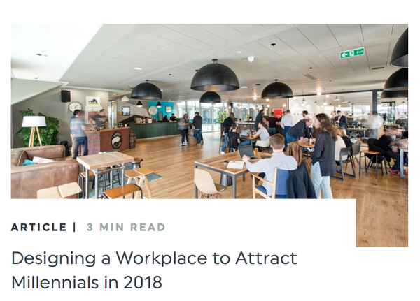 Designing a Workplace to Attract Millennials in 2018