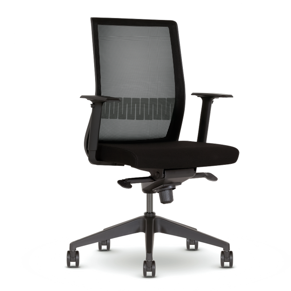 Seating | Quarter Nylon Mesh Black Chair