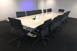 Table | Conference Table WHT GLOSS - Gazor Group