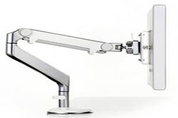 Accessories | Desk Monitor Arm | White, Bracket - Gazor Group